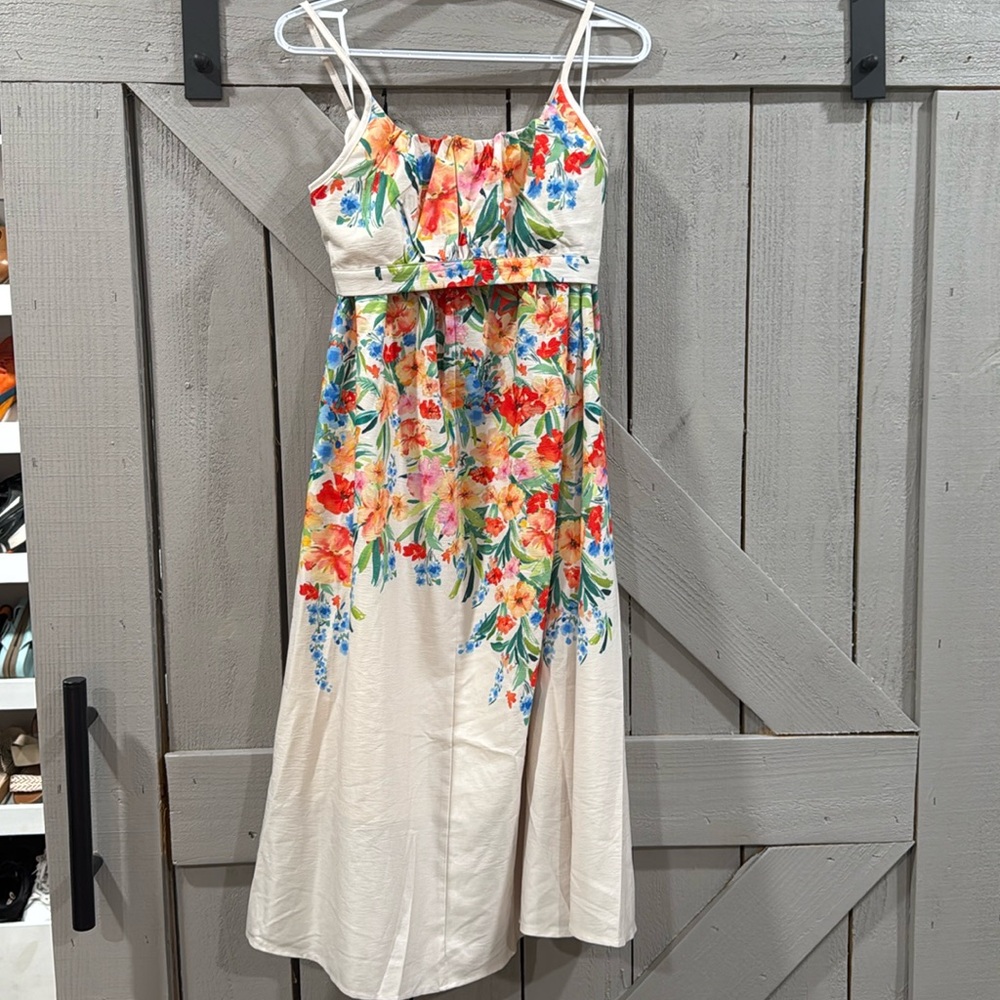 Anewsta 2 piece floral outfit